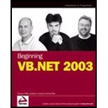Beginning VbNet 2003 (04) by Willis, Thearon - Crossland, Jonathan - Blair, Richard [Paperback (2004)]
