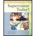Supervision Today!(5th, 07) by Robbins, Steve - DeCenzo, David A [Paperback (2008)]