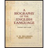 Biography of English Language-Workbook (3rd, 12) by Millward, CM - Hayes, Mary [Paperback (2011)]