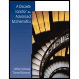 Discrete Transition to Advanced Mathematics (04) by Richmond, Bettina - Richmond, Thomas [Hardcover (2003)]