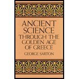 Ancient Science Through Golden Age of Greece (93) by Sarton, George [Paperback (2011)]