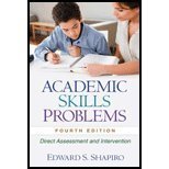 Academic Skills Problems (4th, 10) by Phd, Edward S Shapiro [Hardcover (2010)]