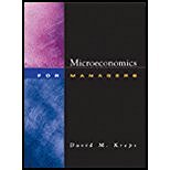 Microeconomics for Managers (04) by Kreps, David [Paperback (2003)]
