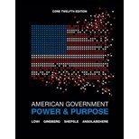 American Government-Core (12th, 12) by Lowi, Theodore J - Ginsberg, Benjamin - Shepsle, Kenneth A - [Paperback (2012)]