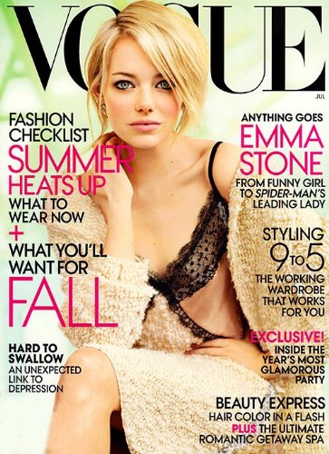 Vogue Magazine (July 2012) Emma Stone - The Amazing Spiderman