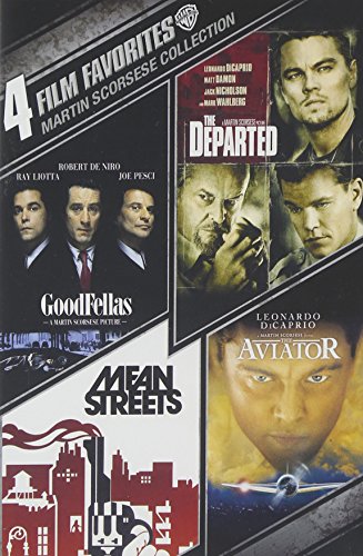 Book Cover 4 Film Favorites: Martin Scorsese (Goodfellas, The Departed, The Aviator, Mean Streets: Special Edition)