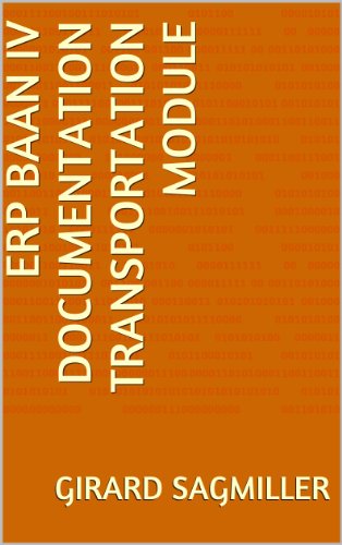 ERP Baan IV Documentation Transportation Module