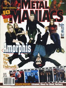 Metal Maniacs June 1999 Amorphis, Enslaved, Death, Hammerfall, Cathedral