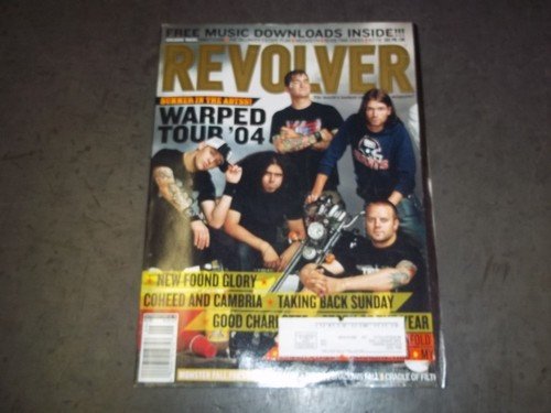 REVOLVER MAGAZINE September 2004 Warped Tour Cradle of Filth New Found Glory Good Charlotte Mastodon Megadeth Story Of The Year Coheed and Cambria (Revolver)