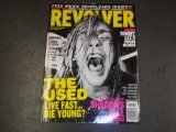 REVOLVER MAGAZINE November 2004 The Used Shadows Fall Motley Crue Green Day Cradle Of Filth Severdust Pantera Phil Anselmo Ramones The Cure Chevelle (Revolver)