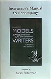 Instructor's Manual for Models for writers : short essays for composition