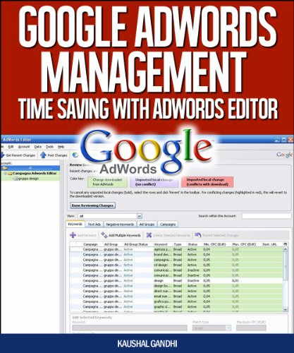 Google Adwords Management - Time Saving With Adwords Editor