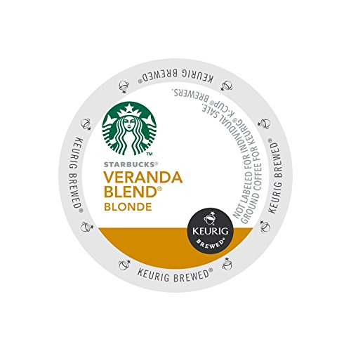 Book Cover Starbucks Coffee Veranda blend single serve capsules for Keurig K-Cup pod brewers (96 Count)