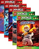 Lego Ninjago Masters of Spinjitzu Readers 5 Book Pack (Lego Ninjago Readers, Includes: Way of the Ninja; Masters of Spinjitzu; The Golden Weapons; Rise of the Snakes; A Ninja's Path)