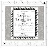 Studio 180 Design | Deb Tucker’s | Tucker Trimmer™I Quilting Ruler – Precise Trim Tool for Half & Quarter Square Triangles | 11 Unit Sizes, Step-by-Step Instructions & Bonus Block
