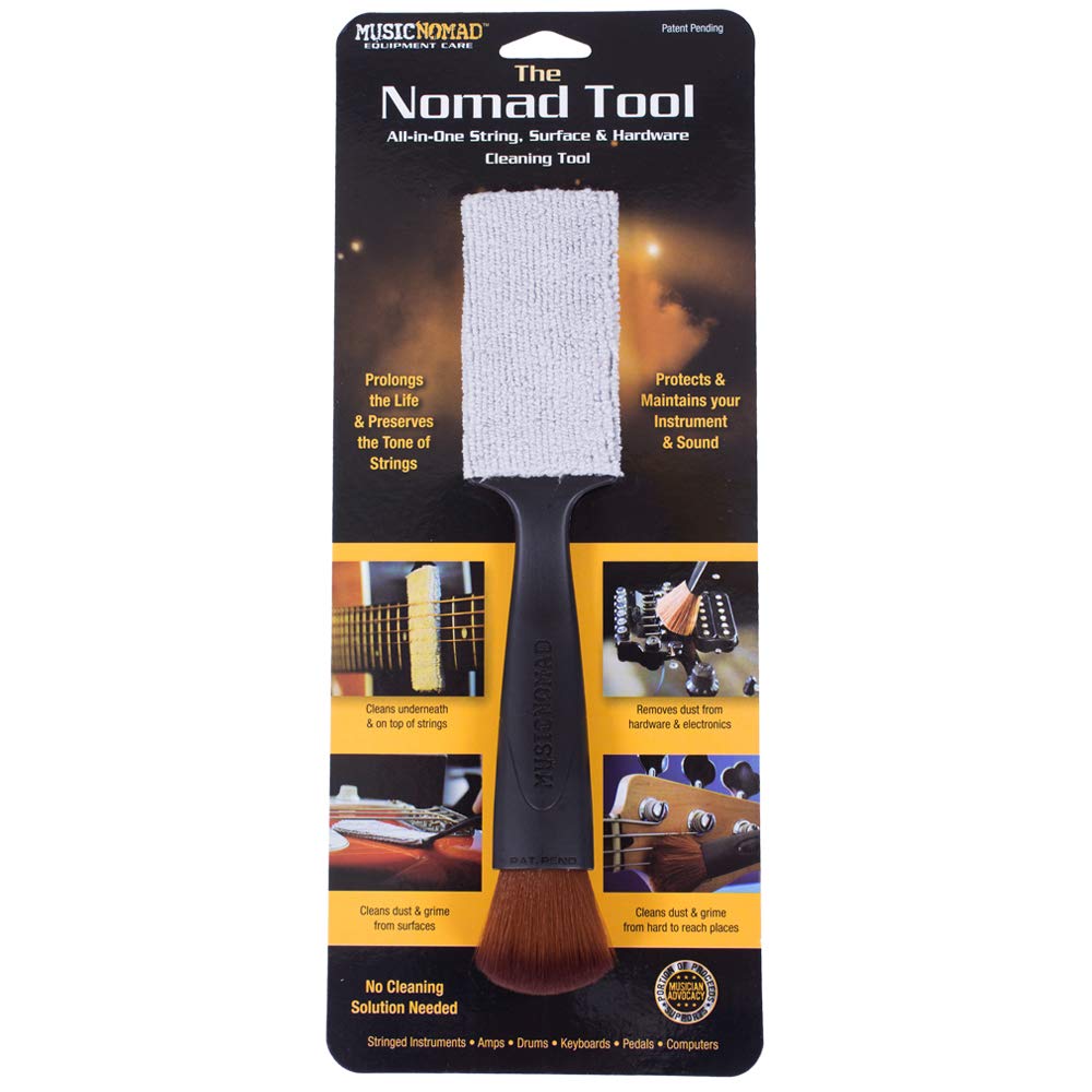 Book Cover MusicNomad The Nomad String, Body, & Hardware Cleaning Tool (MN205)