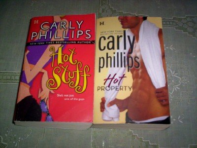 Carly Phillips - (Set of 2) - Not a Boxed Set (Hot Stuff - 2004 / Hot Property - 2008)