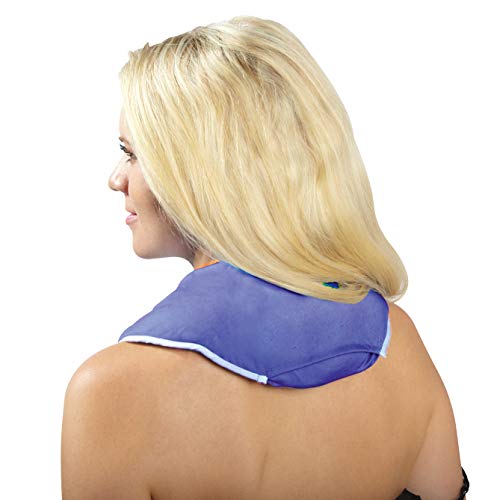 Thermi Paq Microwave Heating Pad for Neck and Shoulders Reusable Heated Neck Wrap for Neck Pain and Shoulder Pain