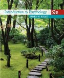 Introduction to Psychology 9th Edition by Kalat, James W. published by Wadsworth Publishing Hardcover