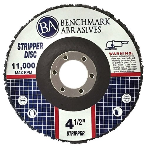 4 1/2" x 7/8" Benchmark Abrasives - Paint & Rust Stripping Cup Wheel - 10 Pack