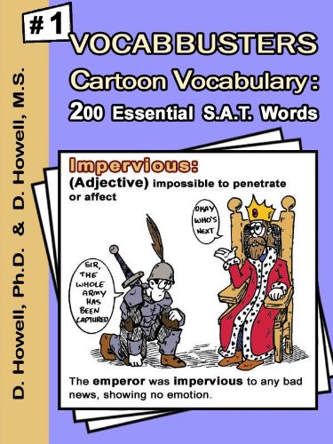 Vocabbusters Cartoon Vocabulary Vol. 1: 200 Essential SAT Words (Vocabbusters Carton Vocabulary: 200 Essential SAT Words)