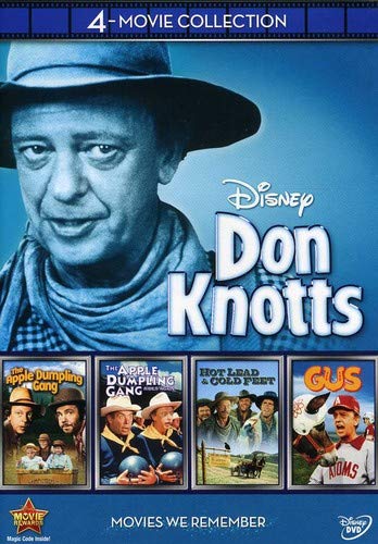 Book Cover Don Knotts 4-Movie Collection (The Apple Dumpling Gang / The Apple Dumpling Gang Rides Again / Gus / Hot Lead & Cold Feet)