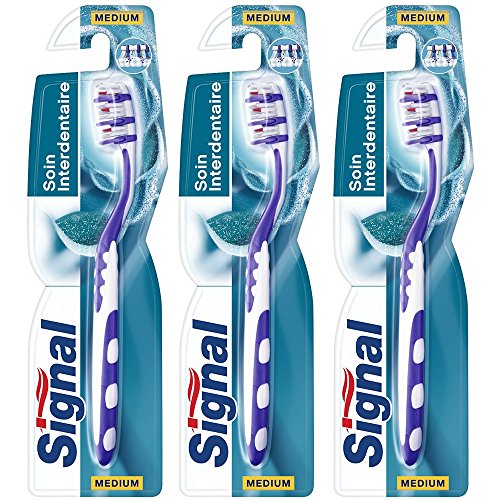 Signal Brosse à Dents Soin Interdentaire Medium -Lot de 3