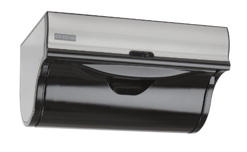 Innovia® Automatic Paper Towel Holder & Smart Dispenser, Mounts Under Cabinets, Designed For Home and Office Use, Black