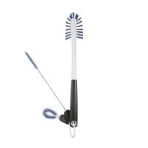 Oxo 1329080MLNYK Ensemble de 3 Nettoyages de bouteille de boisson Plastique Blanc/Noir 30 x 20 x 15 cm