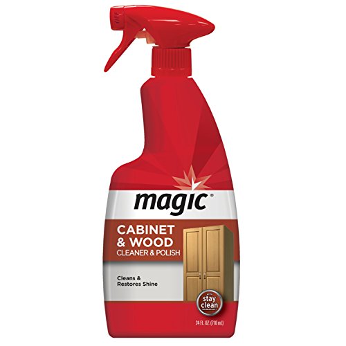 Magic Wood Furniture Cleaner and Polish - 24 Ounce - Use on Wood Doors, Tables, Chairs, Cabinets