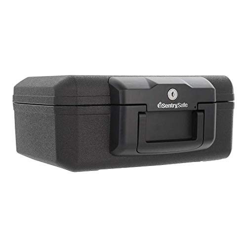 SentrySafe 1200 Fireproof Box with with Key Lock, 0.18 Cubic Feet