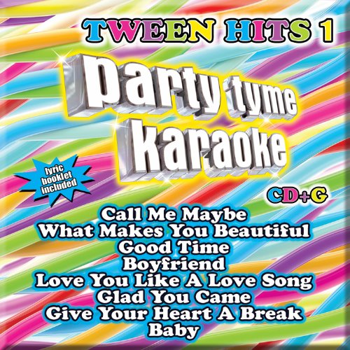 Book Cover Party Tyme Karaoke - Tween Hits 1 [8+8-song CD+G]