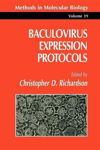 Baculovirus Expression Protocols (Methods in Molecular Biology) Spi edition by Richardson, Christopher D. published by Humana Press Paperback