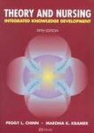 Theory and Nursing: Integrated Knowledge Development 5th edition by FAAN, Peggy L. Chinn PhD RN ; PhD, Maeona K. Kramer APRN published by Mosby Paperback