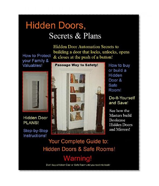 Bookcase Hidden Doors "Secrets & Plans"