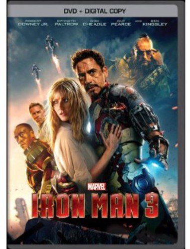 Book Cover Iron Man 3 (DVD + Digital Copy)