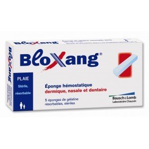 BLOXANG - Pack de 5 Eponges hémostatiques