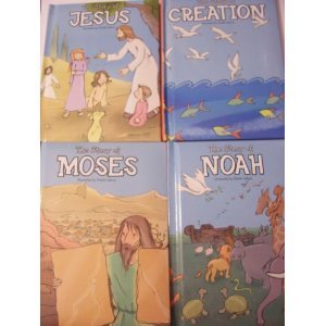 The Story of the Creation, Jesus, Moses & Noah 4-Pack