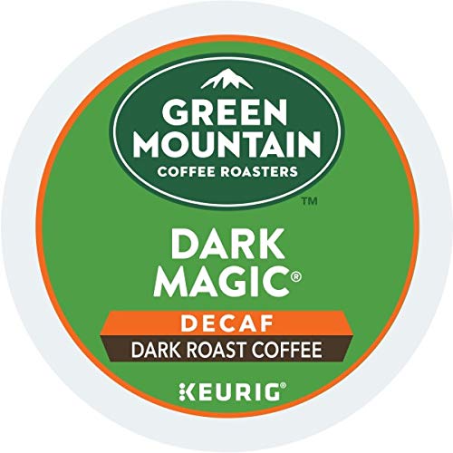Green Mountain Coffee Roasters Dark Magic Keurig Single-Serve K-Cup Pods, Dark Roast Coffee, 12 Count, Pack of 6