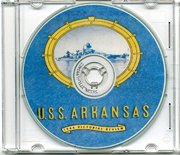 USS Arkansas BB 33 1944 World War II Cruise Book