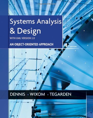 Systems Analysis and Design with UML, 4th Edition