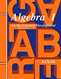 Saxon Algebra 1: Solutions Manual Third Edition 1998   [SAXON ALGEBRA 1 TEACHER/E] [Paperback]