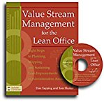 Value Stream Management for the Lean Office: Eight Steps to Planning, Mapping, and Sustaining Lean Improvements in Administrative Areas [With CDROM]   [VALUE STREAM MGMT FOR THE LEAN] [Paperback]