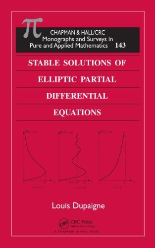 Stable Solutions of Elliptic Partial Differential Equations (Monographs and Surveys in Pure and Applied Mathematics)