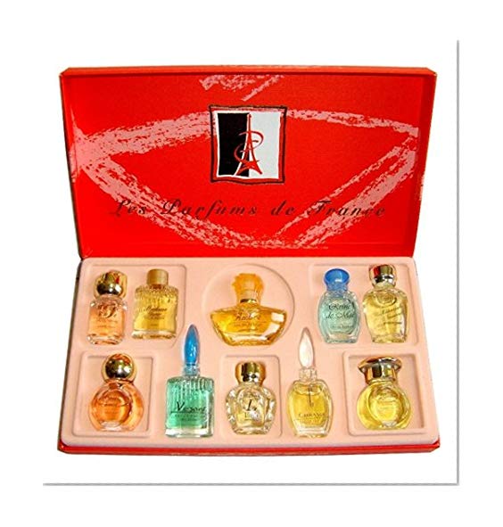 Charrier Parfums Luxe Top Ten Coffret de 10 Eau de Parfums Miniatures Total 53,3 ml