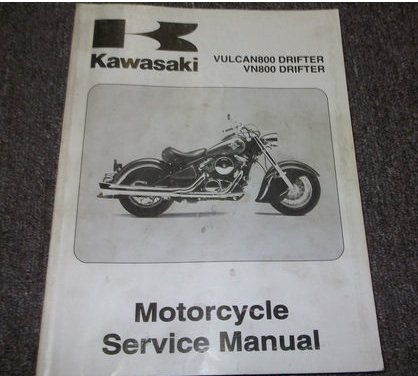 2001 Kawasaki VULCAN800 VULCAN 800 DRIFTER VN800 Service Repair Shop Manual x