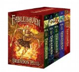 Fablehaven Complete Set (Boxed Set): Fablehaven; Rise of the Evening Star; Grip of the Shadow Plague; Secrets of the Dragon Sanctuary; Keys to the DemÂ Â  [FABLEHAVEN BK FABLEHAVEN COM] [Paperback]