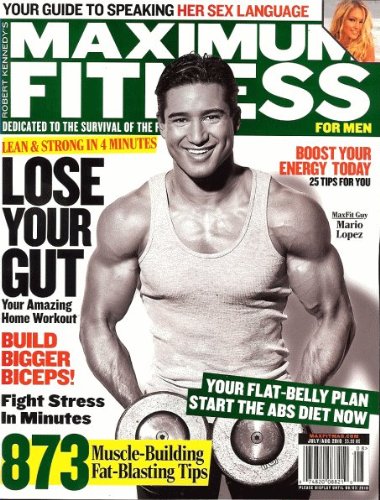 Maximum Fitness 2010 July/August - Mario Lopez