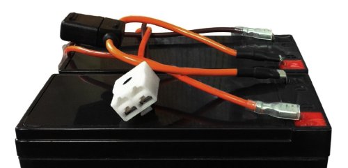 Razor Dune Buggy Battery Wire Harness Easy Slide on Terminals, No Soldering!