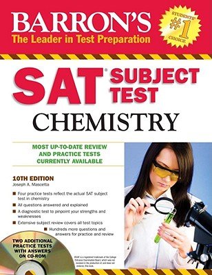 Barron's SAT Subject Test Chemistry [With CDROM]Â Â  [BARRON SAT SUBJECT TEST CHEMIS] [Paperback]